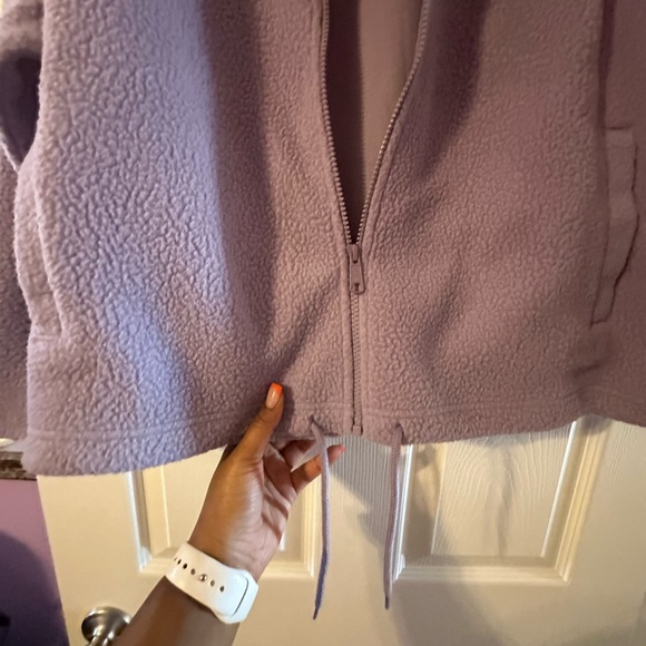 Lavender Fleece Jacket - Picture 5 of 8